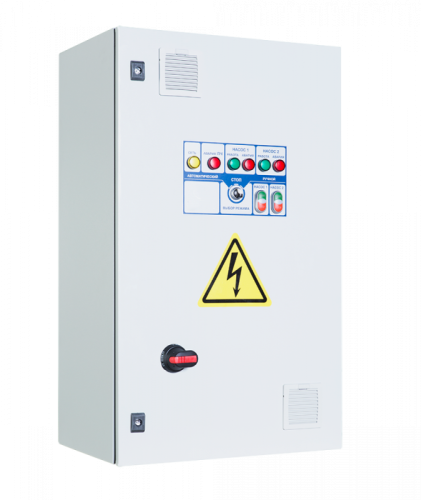 Шкаф управления насосами АЛЬФАУМ АЛМ-ШУН SA0.14-SHUN-MZ1-90 c ПЧ 1x90 кВт